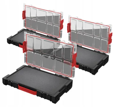 Produktbild von Qbrick System PRO Organizer100 Schaumstoffkiste x3