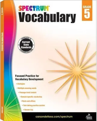 Zdjęcie produktu dla Spectrum Vocabulary, Grade 5