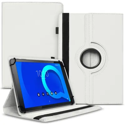 Produktbild von Schutzhülle Tablet Hülle für Tabwee T50 T90 / W90 Tasche Schutz Case 360 DrehbarFarbe 360 Uni:Weiss