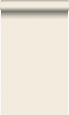 Immagine prodotto di Origin Wallcoverings carta da parati liscia beige crema 53 cm x 10.05 m