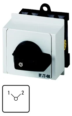Produktbild von Eaton T0-3-8222/IVS Elektroschalter Kippschalter 3P Schwarz