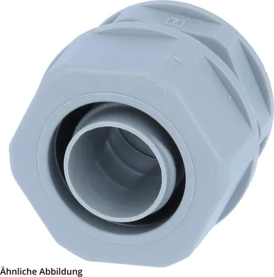 Immagine prodotto di Raccordo in plastica FLEXA FUS con filettatura diritta PG9x1,41 per tubi con diametro esterno 14,0 mm per