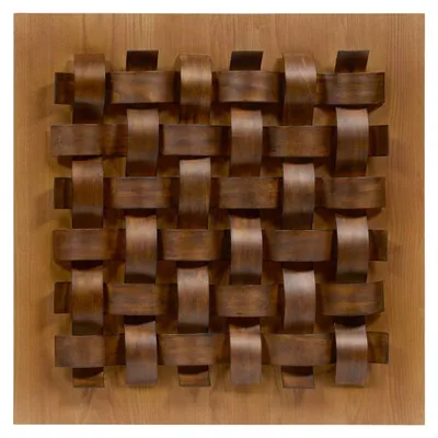 Produktbild von Wanddekoration „marc“, 76 x 76 cm, braun - Atmosphera créateur d'intérieur