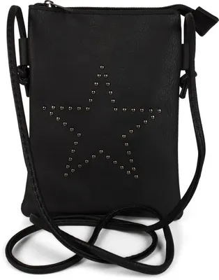 Produktbild von styleBREAKER Mini Bag Umhängetasche mit Nieten in Stern Form, Schultertasche, Handtasche, Tasche, Damen 02012235