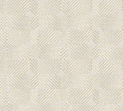 Produktbild von A.S. Création 3D Tapete Attractive geometrische Tapete Vliestapete mit Glitzereffekt weiß gold 10,05 m x 0,53 m