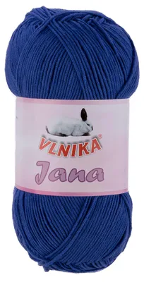 Produktbild von 100g Strickgarn Jana Häkelgarn Strickwolle Häkelwolle Baby-Wolle, Farbauswahl, Farbe:blau