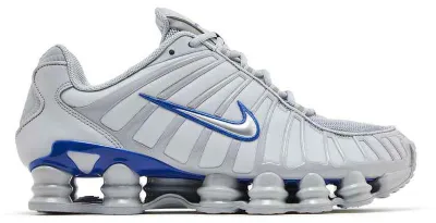 Produktbild von Nike Shox TL "Wolf Grey Metallic Silver Blue" Grau/Blau, Größe: 42