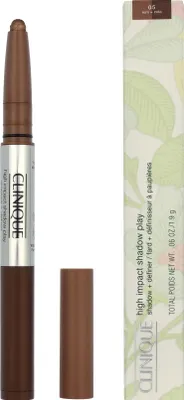 Immagine prodotto di Clinique High Impact Shadow Play Ombretto da 4 ml Rum + Colla Satinato, Opaco, Lucido