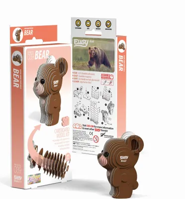 Produktbild von EUGY - 3D Bastelset Bär