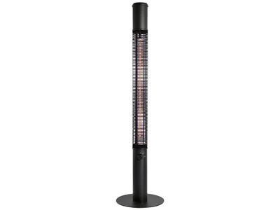 Obrázek produktu pro Field & Flame Carmanah 1500W Elektrický terasový ohřívač v černé barvě – EU zástrčka