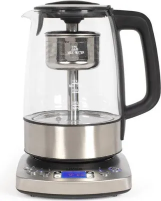 Produktbild von Kabelloser wasserkocher 1,7 l 2000 w glas/grau Livoo DOD209