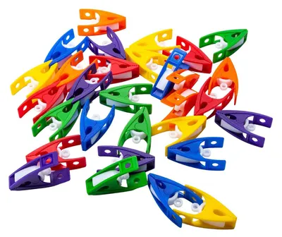 Image de Kleurrijke Clips - 30st.