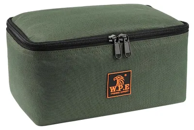 Produktbild von Angelausrüstungstasche mit 4 kleinen Beuteln – Aufbewahrungstasche für Angelrollen und Köder – Organizer-Tasche für Angelzubehör