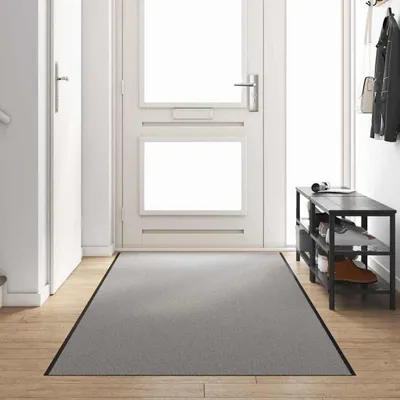 Immagine prodotto di Tappetino Grigio e Nero 120 x 350 cm 100% Poliammide