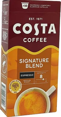 Produktbild von Costa Coffee 2125301, Kaffeekapsel, Espresso, Medium geröstet, 10 Tassen, CE, 10 Stück(e)