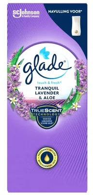 Zdjęcie produktu dla Glade Brise One Touch, Wklad do odswiezacza Lawenda, 10 ml