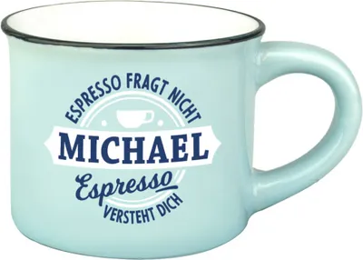 Produktbild von Persönliche Espressotasse Mokkatasse - Michael