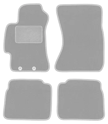 Imagen del producto de Alfombrillas de moqueta para Subaru Outback III 2003-2009 (familiar/sedán) – juego de 4 piezas, grises, a medida – Wielganizator OSLO