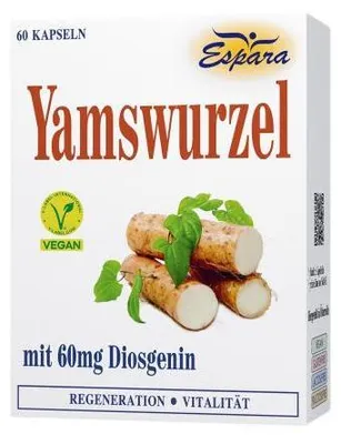 Produktbild von Espara Yamswurzel Kapseln 60 Stueck