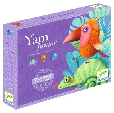 Produktbild von Djeco Yams Strategiespiel – Lern- und interaktives Spiel für Kinder