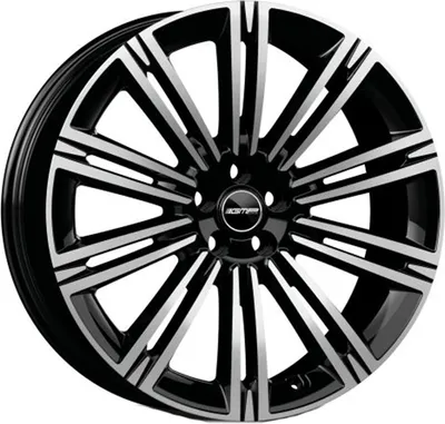 Produktbild von Alufelge Gmp Experience 9.5X23 5X120 Et 40 Black Diamond