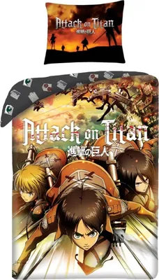 Obrázek produktu pro Povlečení Attack on Titan - Main Characters