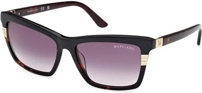 Immagine prodotto di Occhiali da sole Guess Marciano Gm00010 Donna Nero Gradiente Smoke Uomo Nero Gradiente Smoke