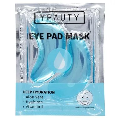 Produktbild von Sanfte Augenpads mit Aloe Vera (2er Pack) - Hochwertige Pflege für strahlende Augen & zarte Haut. Tierversuchsfrei. Beauty-Routine vereinfacht. Schnelle Anwendung.