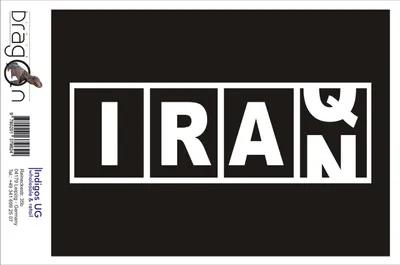 Produktbild von Aufkleber / Autoaufkleber - JDM / Die cut / Auto / OEM - Iraq Iran 210x70mm silber - Heckscheibe / Heckscheibenaufkleber