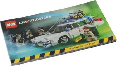 Produktbild von 1x Lego Bauanleitung Buch Ghostbusters Ecto-1 Auto Fahrzeug 21108