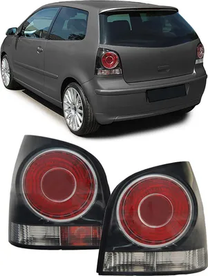 Produktbild von Rückleuchten schwarz für VW Polo 9N3 05-09