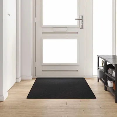Produktbild von Teppichläufer Anthrazit 100 x 200 cm 100% Polypropylen