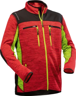 Produktbild von PROTOS® Faserstrickjacke Inuit Rot/Gelb 46/48