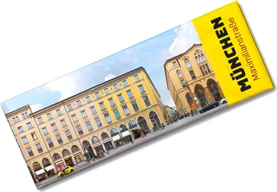 Produktbild von streetline München Maximilianstraße Panorama Souvenir Magnet