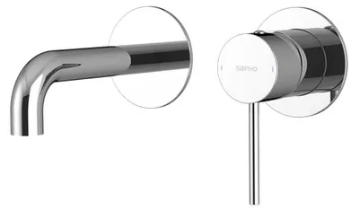 Immagine prodotto di Miscelatore per lavabo Sapho ULTRAMIX a 2 vie, bocca da 15 cm, cromato