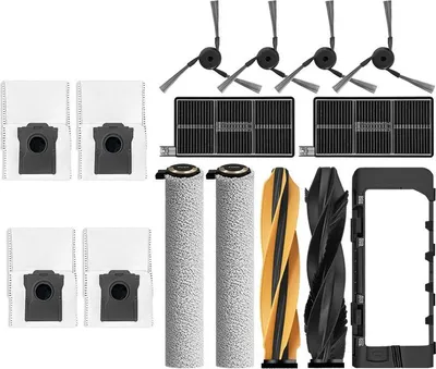 Zdjęcie produktu dla INF Zestaw akcesoriów zamiennych do Dreame X50 Pro - Szczotki, Filtry, Worki