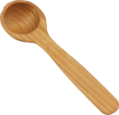 Obrázok produktu pre Drevená lyžička, dĺžka 8 cm Lyžička, drevená lyžička, čerešňové drevo