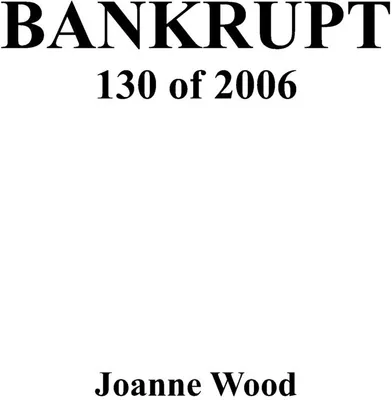 Produktbild von Bankrupt 130 of 2006