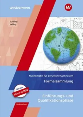 Obrázek produktu pro Mathematik für Berufliche Gymnasien. Formelsammlung. Ausgabe für das Kerncurriculum 2018. Niedersachsen