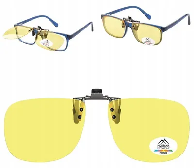 Produktbild von Montana C9C Gelbe Polarisierende Aufsteckbrille Entblendschutz