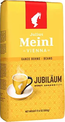 Obrázok produktu pre Julius Meinl 43 Julius Meinl Vienna Jubiläum Kaffeebohnen, Arabica- und Robustabohnen 500,0 g