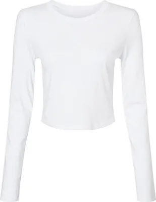 Produktbild von Bella WomenŽs Micro Rib Long Sleeve Baby Tee