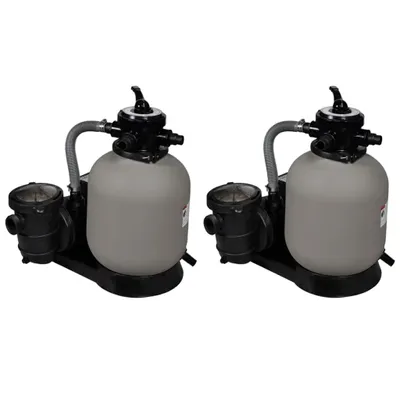 Zdjęcie produktu dla VidaXL Pompy do filtrów piaskowych 2 szt. 600 W 17000 l/h
