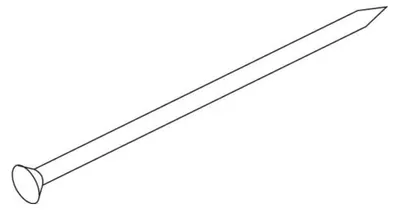Produktbild von HKL Stahlnagel gehärtet 662V/30 100 Stk
