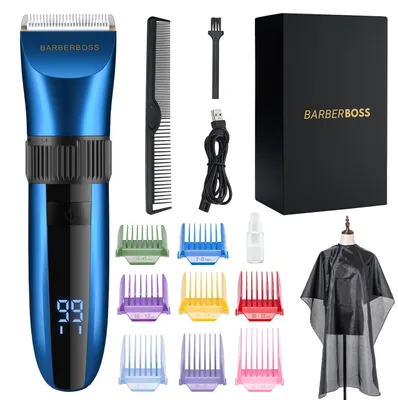 Produktbild von BarberBoss Kabelloser, selbstschärfender Bart- und Haarschneider, wasserdicht, m