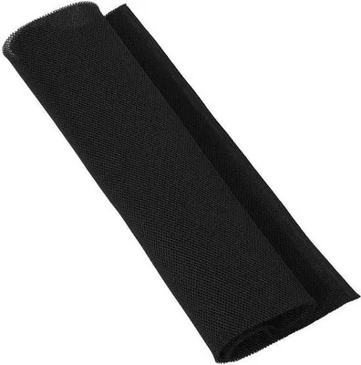 Obrázek produktu pro Ochranný kryt pro reproduktory – prachotěsný ochranný kryt z černé tkaniny – 1,4 m x 0,5 m.