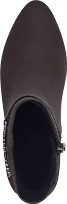 Produktbild von MARCO TOZZI Damen Stiefelette Zierspange Strass Blockabsatz 2-25322-43, Größe:39 EU, Farbe:Grau