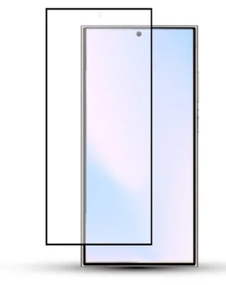 Obrázok produktu pre 1-balenie Samsung S24 Ultra Ochranné sklo na displej - Tvrdené sklo 9H - Super kvalita 3D