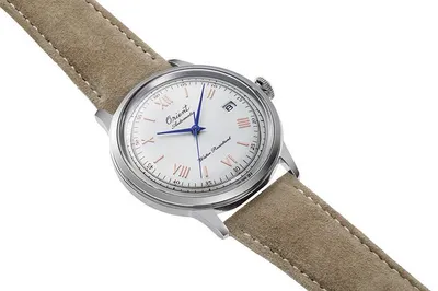 Produktbild von Orient Bambino Classic Automatic 75th Anniversary Limited Edition SET Herrenuhr Orient-RA-AC0027S30B