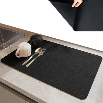 Obrázok produktu pre Čierna odkvapkávacia fólia 30 x 40 cm na riad